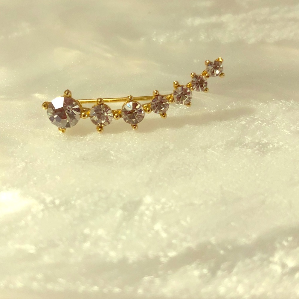 New gold plated ear cuff